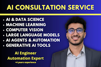 be your expert artificial intelligence consultant