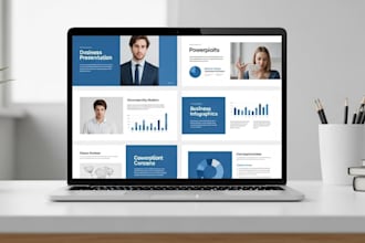 design minimal corporate powerpoint presentation, editable business presentation