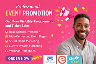 organic event promotion, eventbrite, ticket sales, website promotion, halloween