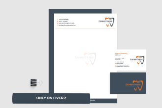 design a stunning business card and letterhead
