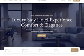 design vacation booking website short booking hotel direct booking website