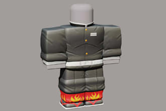 create unique roblox clothing, roblox ugc, 3d layered clothing for roblox models