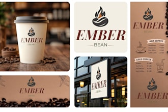 design creative logo and art direction for brand design
