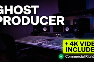 be your expert ghost producer for house, edm, afro rock, rap, and music video