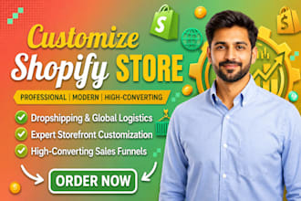 create a shopify drop shipping store