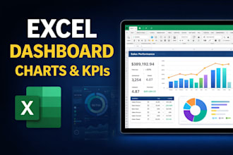 create impressive custom excel dashboard