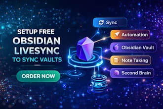 setup free obsidian livesync to sync vaults