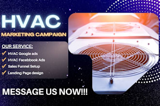 run hvac google ads, heating services ads, local lead generation