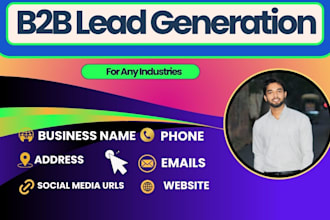 b2b lead generation email list building and lead prospecting