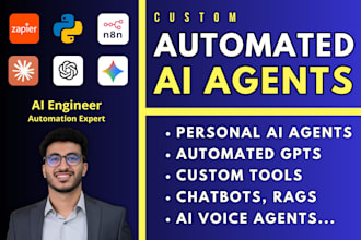 build custom ai agents and ai automation solutions