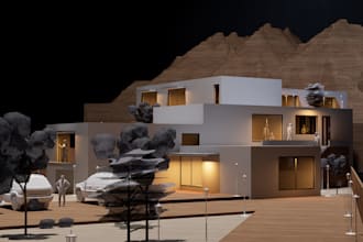 do maquette rendering for architectural projects