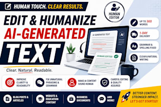 organize and rewrite your text for clarity and readability