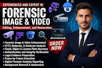 enhance, restore, and clarify forensic images for legal or investigative use