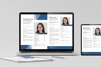 design a professional resume templates for job seekers, editable resume design