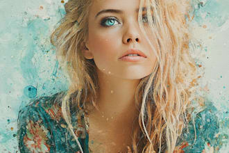 give a watercolor effect to your photos in photoshop