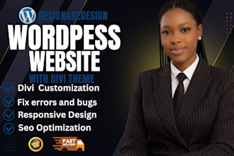 be divi expert for divi wordpress website design, divi theme customization