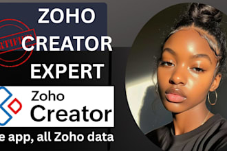 build zoho creator apps integrated with zoho crm, books, people, analytics
