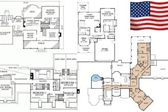 draw and stamp architectural plan, site plan, utah, texas as a licensed engineer