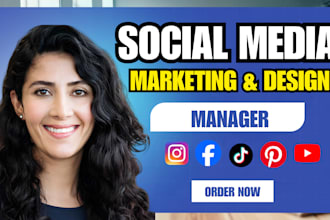 do social media marketing and design reels carousel post for instagram marketing