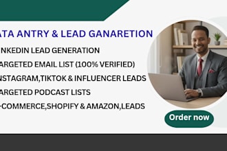 youtube,tiktok influencer targeted b2b leads and email list