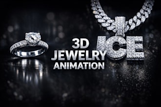 create 3d jewelry design hip hop jewelry pendant 3d jewelry animation
