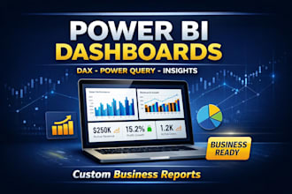 create interactive power bi dashboards with dax power query data viz