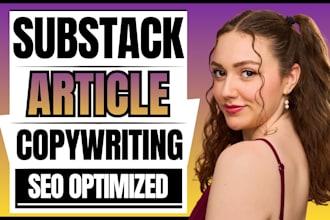 write and promote SEO optimized substack articles for your substack page