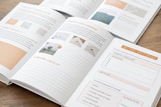 create a journal, workbook design, planner, prayer journal, digital journal, kdp