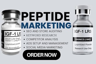 do fda compliant peptide marketing with ads and social media promotion
