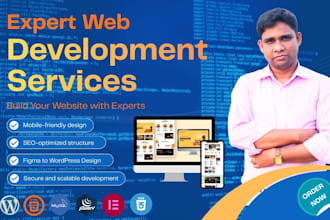 create business, real estate and law firm wordpress websites