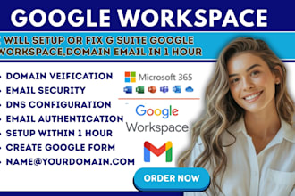 setup or fix google workspace gmail g suite business email deliverability