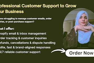 provide professional customer support and live chat support