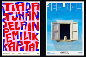 design you music poster for festivals, events, tours
