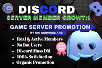 discord server promotion, discord promotion, discord growth, server advertising