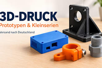3d print custom parts and ship anywhere in germany