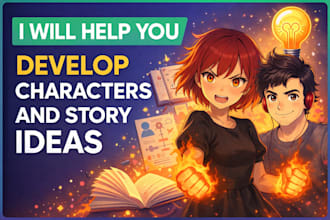 help you develop characters and story ideas