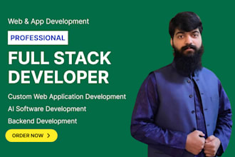 develop web application, full stack developer, ai software, frontend developer
