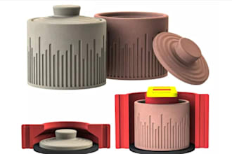 design 3d mold injection molds, silicone, plastic, resin food grade mold designs