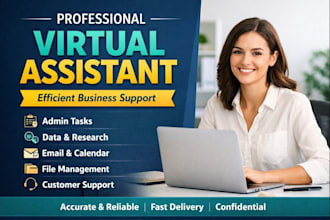 be your professional virtual assistant for business support