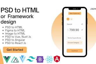 convert figma to high performance vue 3 or nuxt components