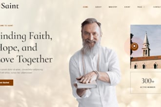 design wix church website donation website nonprofit church faith based website