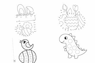 create bold and easy color by number pixel art coloring book pages for adults