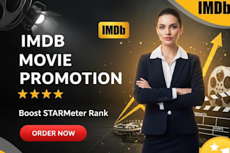 promote your imbd movie, profile and improve starmeter rank