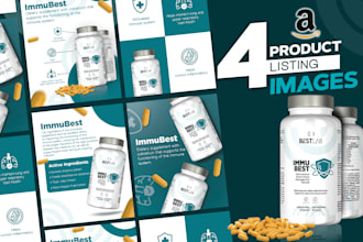 design amazon product images infographic poster design