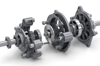 reverse engineer, automotive assemblies 3d cad modeling technical drawing