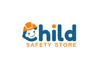 design creative childcare, learning, education, toy store and kids clinic logo