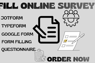conduct online survey paper form typeform google form quiz polls survey design