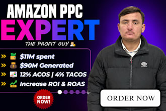 monthly manage amazon advertising PPC campaigns and optimize amazon PPC ads