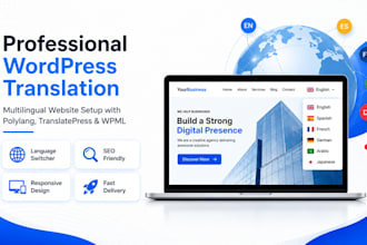 translate your wordpress website by wpml, polylang or translatepress