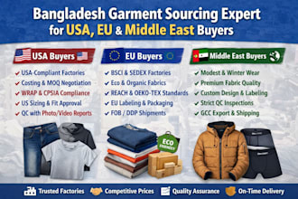 be reliable bangladeshi jeans, t shirts, underwear sourcing agent